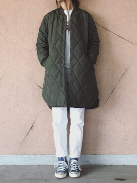 「copine」｜「アイテム（その他アウター）」を使った、ikuさん（レディース・161cm）の冬コーディネート