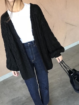 「copine（コピン）のアイテム」を使った、ikuさん（レディース・161cm）の冬コーディネート