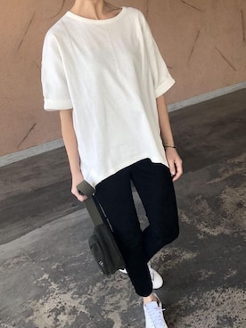 「ワッフル」｜ikuさん（レディース・161cm）の春コーディネート