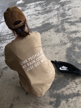 「アイテム（ボディバッグ/ウエストポーチ）」を使った、ikuさん（レディース・161cm）の秋コーディネート