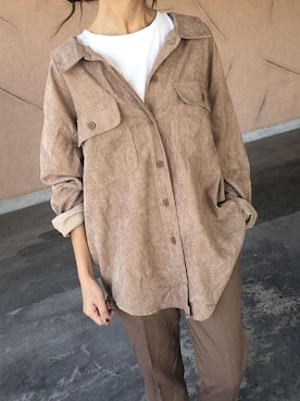 「copine（コピン）のアイテム」を使った、ikuさん（レディース・161cm）の秋コーディネート