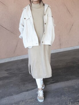 「copine」｜「アイテム（その他アウター）」を使った、ikuさん（レディース・161cm）の秋コーディネート