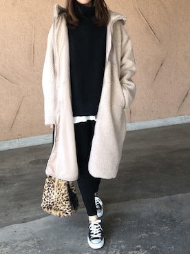 ikuさん（レディース・161cm）の冬コーディネート