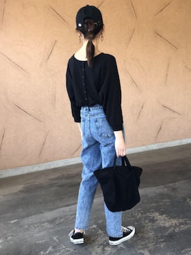 「ワッフル」｜ikuさん（レディース・161cm）の春コーディネート