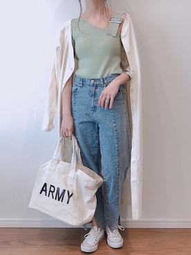 「copine」｜「アイテム（ワンピース/ドレス）」を使った、ikuさん（レディース・161cm）の春コーディネート