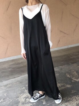 「copine」｜「アイテム（ワンピース/ドレス）」を使った、ikuさん（レディース・161cm）の春コーディネート