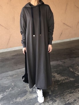 「copine」｜「アイテム（ワンピース/ドレス）」を使った、ikuさん（レディース・161cm）の春コーディネート