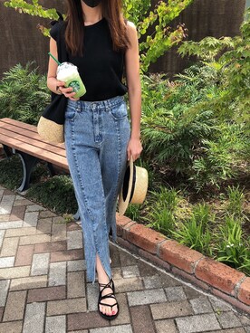 「copine」｜「アイテム（その他）」を使った、ikuさん（レディース・161cm）の春コーディネート