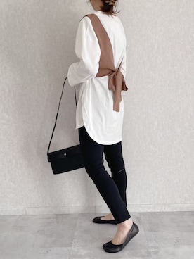 「DONOBAN（ドノバン）のアイテム」を使った、ikuさん（レディース・161cm）の春コーディネート