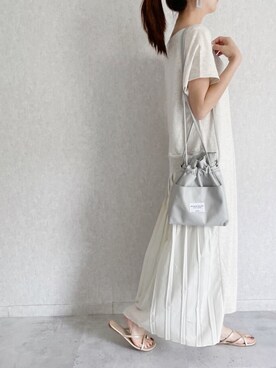 「copine」｜「アイテム（ワンピース/ドレス）」を使った、ikuさん（レディース・161cm）の夏コーディネート