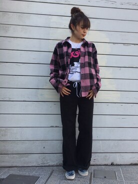 山﨑 彩花さん(レディース・157cm)の春コーディネート