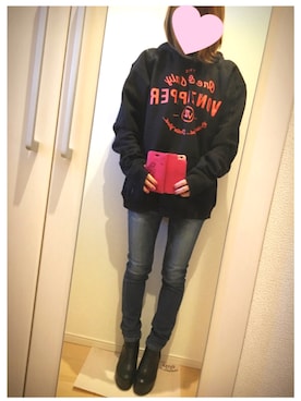 Ponchan♡さん（レディース・147cm）の冬コーディネート