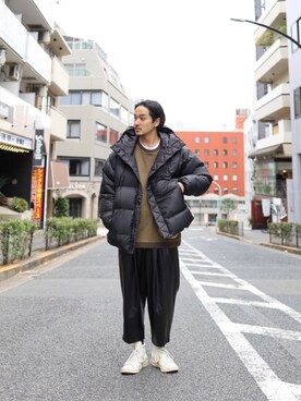 Ryuto Kita(STUDIOUS MENS SHIBUYA)｜WHITE MOUNTAINEERINGのダウン