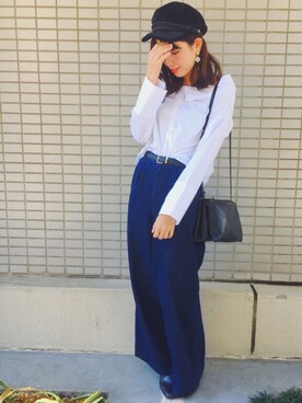 rihoさん（レディース・162cm）の冬コーディネート