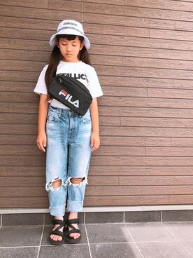 akiさん(キッズ・135cm)の夏コーディネート