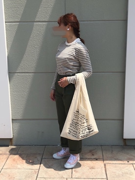 cmさん（レディース・160cm）の春コーディネート