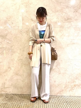 arisaさん（レディース・160cm）の夏コーディネート