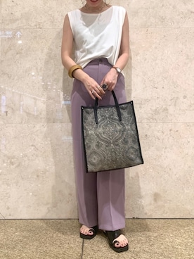 arisaさん（レディース・160cm）の夏コーディネート