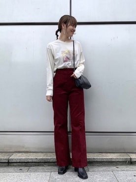 arisaさん（レディース・160cm）の秋コーディネート