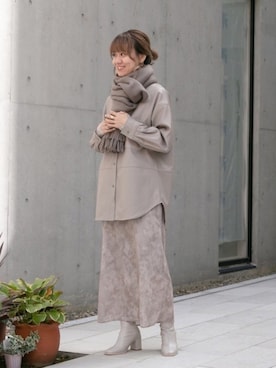 arisaさん（レディース・160cm）の秋コーディネート