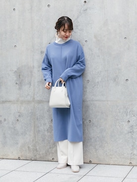 arisaさん（レディース・160cm）の冬コーディネート