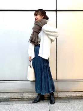 arisaさん(レディース・160cm)の冬コーディネート