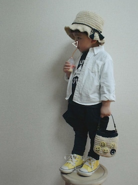 あお✳さん（キッズ・90cm）の春コーディネート