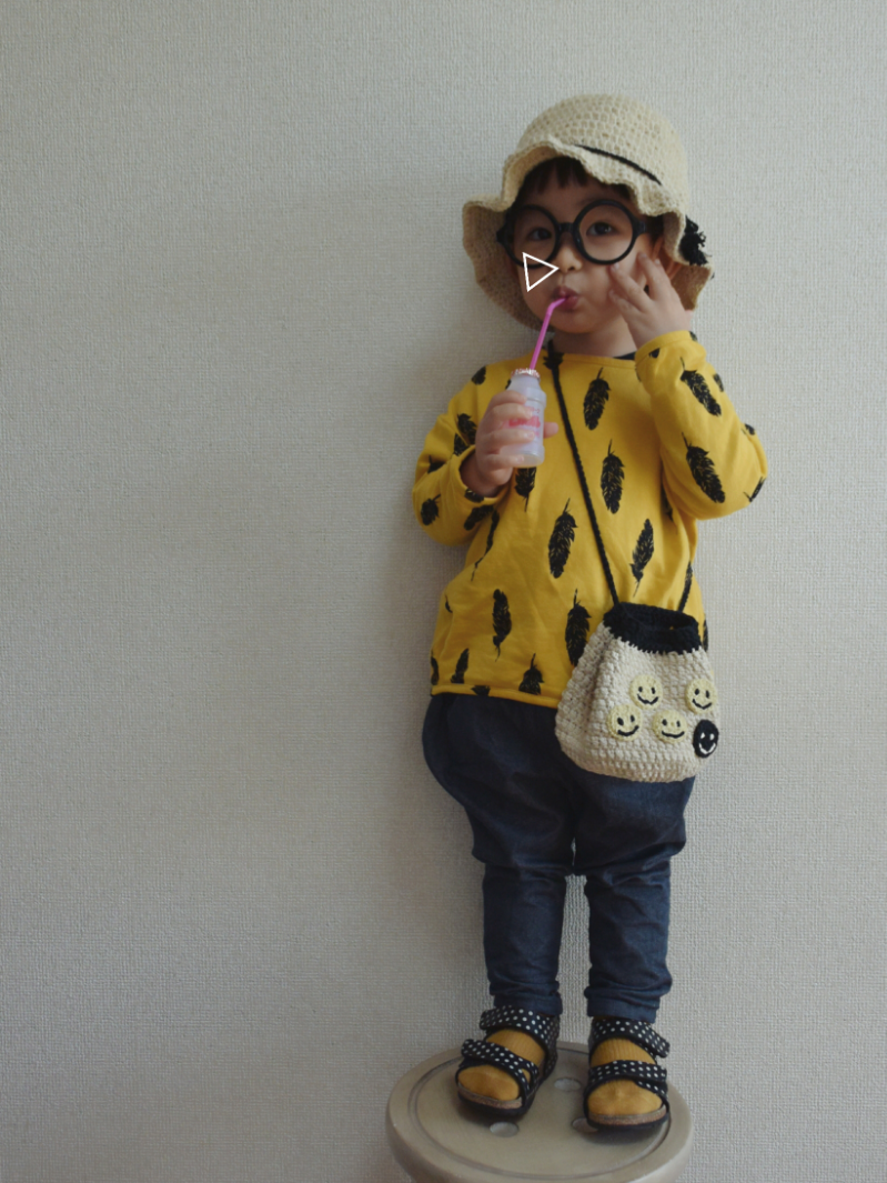 あお✳さん(キッズ・90cm)の春コーディネート