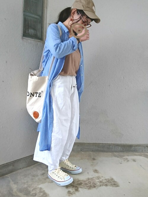 あお Converseのスニーカーを使ったコーディネート Wear