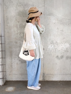 あお✳さん（レディース・156cm）の夏コーディネート