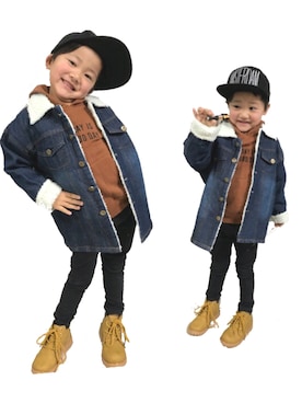 ruirioさん（キッズ・110cm）の冬コーディネート