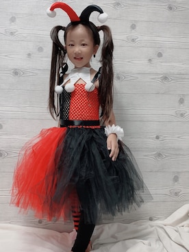 「アイテム（ワンピース/ドレス）」を使った、ruirioさん（キッズ・110cm）の秋コーディネート