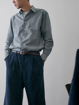 「OPENING CEREMONY（オープニングセレモニー）のアイテム（デニムパンツ）」を使った、DCさん（メンズ・178cm）の秋コーディネート
