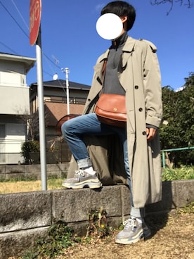 「BALENCIAGA」｜「アイテム（その他トップス）」を使った、Tさん（メンズ・168cm）の春コーディネート