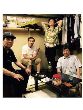 漫才師ホンキートンク弾さんのコーディネート