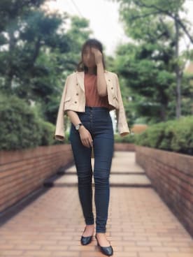 「BASE（ベース）のアイテム（パンツ）」を使った、Daily着痩せ記録さん（レディース・163cm）の夏コーディネート