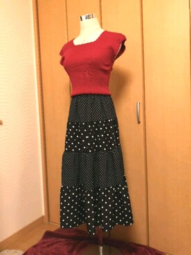 「tocco closet（トッコ　クローゼット）のアイテム（アクセサリー）」を使った、エルメさん（レディース・153cm）の夏コーディネート