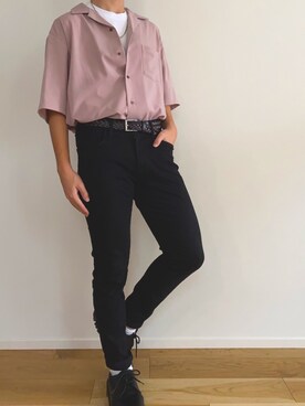 けんさん（メンズ・166cm）の春コーディネート