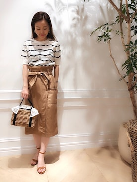 MEGさん（レディース・157cm）の夏コーディネート