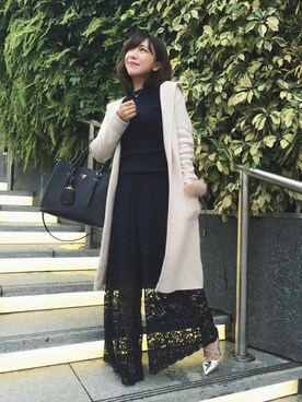 sasasasasasaさん（レディース・158cm）の冬コーディネート