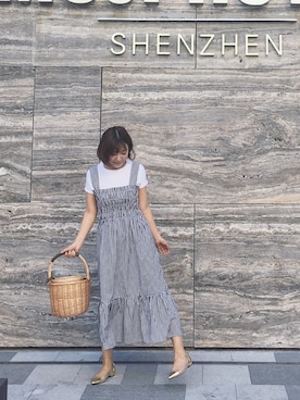 「chico_（チコ）のアイテム（ワンピース/ドレス）」を使った、sasasasasasaさん（レディース・158cm）の春コーディネート