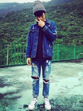 吳轍さんのコーディネート