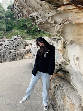 「87mm（87mm）のアイテム」を使った、rabbiiiiitttさん（レディース・165cm）の冬コーディネート