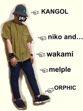 hirocazuさん（メンズ・168cm）の夏コーディネート