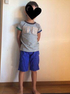 ぷっぷりんさん（キッズ・80cm）の秋コーディネート