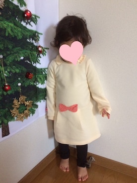 ぷっぷりんさん（キッズ・80cm）の冬コーディネート