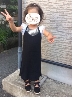ぷっぷりんさん（キッズ・90cm）の夏コーディネート