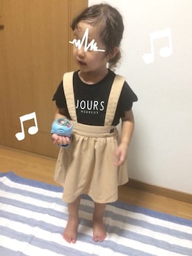 ぷっぷりんさん（キッズ・90cm）の夏コーディネート