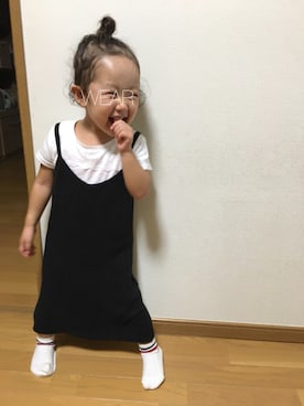ぷっぷりんさん（キッズ・90cm）の秋コーディネート