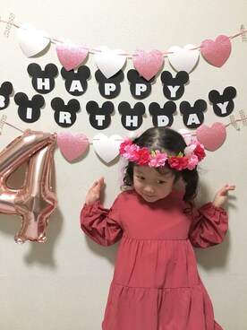 ぷっぷりんさん（キッズ・90cm）の春コーディネート